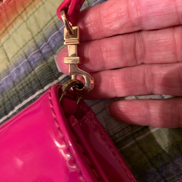 EUC TORY BURCH BARBIE PINK fuchsia/pinkCROSSBODY/CLUTCH - Picture 5 of 10